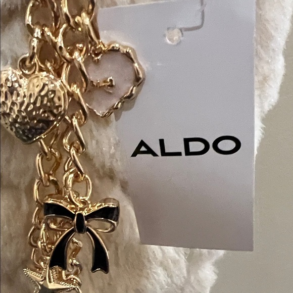 ALDO | Faux Fur Hand Bag w/ Crossbody Strap & Bag Charms - Picture 2 of 14